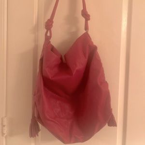 Oversized shoulder bag